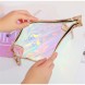 Laser Transparent Makeup Holographic cosmetic bag